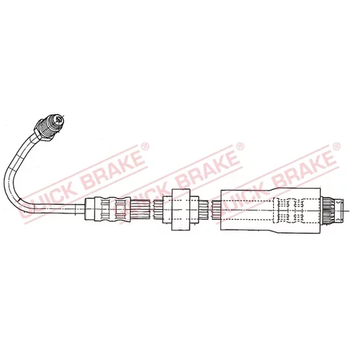 Brzdová hadica QUICK BRAKE 37.930