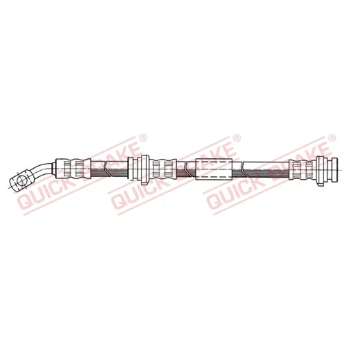 Brzdová hadica QUICK BRAKE 50.961