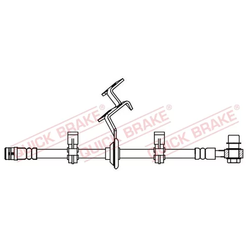 Brzdová hadica QUICK BRAKE 58.834X