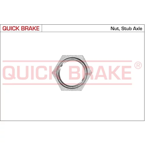 poistná matica QUICK BRAKE 9802