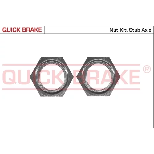 Matica, čap hriadeľa nápravy QUICK BRAKE 9804K