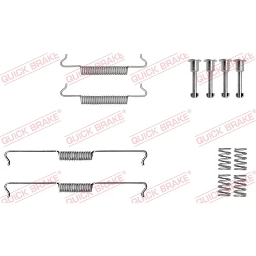 Sada príslušenstva čeľustí parkovacej brzdy 105-0041 (Quick Brake)