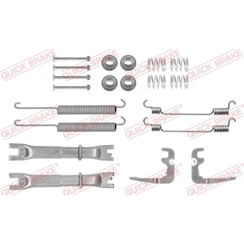 Sada príslušenstva brzdovej čeľuste QUICK BRAKE 105-0806S