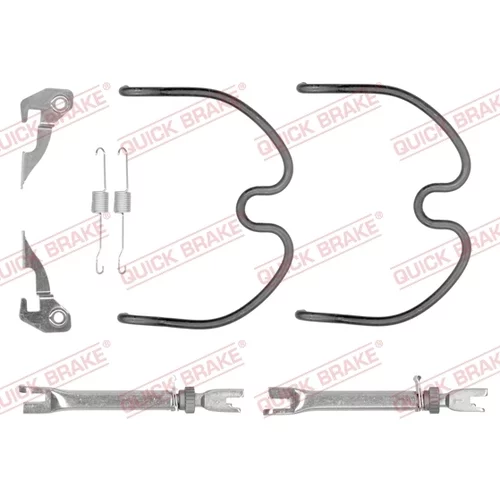 Sada príslušenstva brzdovej čeľuste QUICK BRAKE 105-0872S