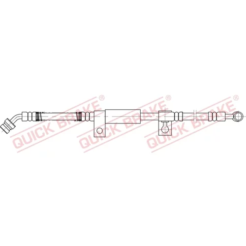 Brzdová hadica QUICK BRAKE 58.827