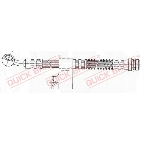 Brzdová hadica QUICK BRAKE 58.956