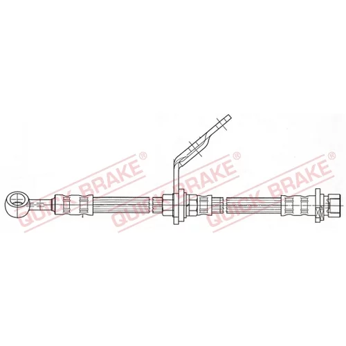Brzdová hadica QUICK BRAKE 58.992