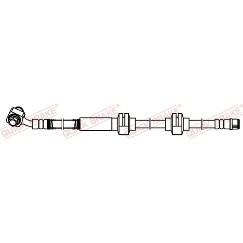 Brzdová hadica QUICK BRAKE 59.805X