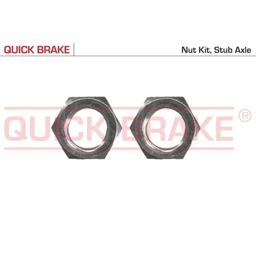 Matica, čap hriadeľa nápravy QUICK BRAKE 9805K