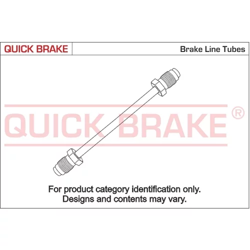 Brzdové vedenie QUICK BRAKE CU-2300A-E