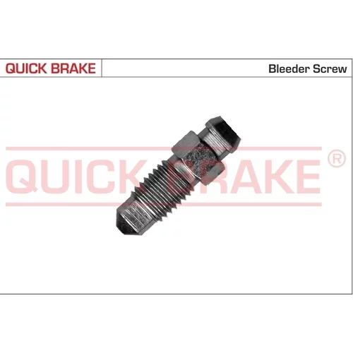 Odvzdušňovacia skrutka/ventil QUICK BRAKE 171-0122