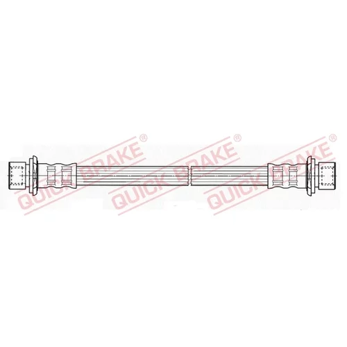 Brzdová hadica QUICK BRAKE 25.017