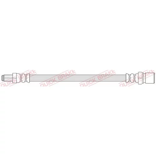 Brzdová hadica QUICK BRAKE 37.038