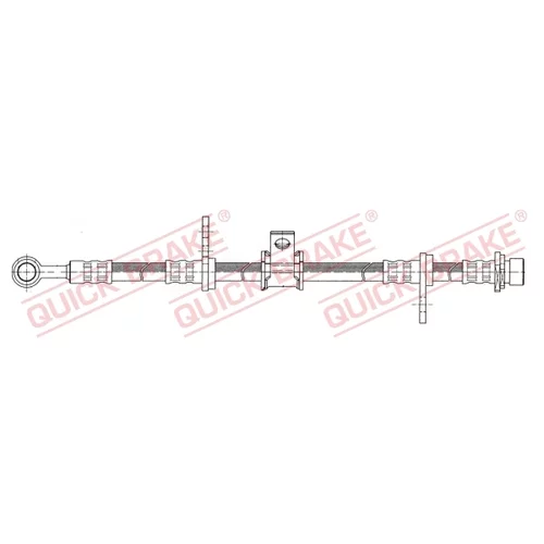 Brzdová hadica QUICK BRAKE 50.968