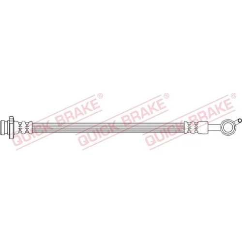 Brzdová hadica QUICK BRAKE 58.021