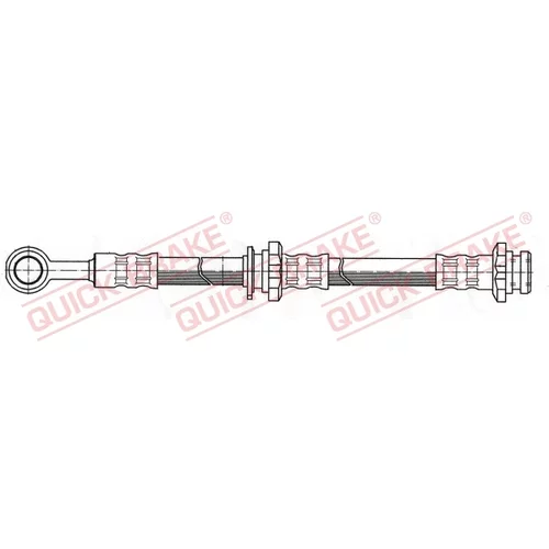 Brzdová hadica QUICK BRAKE 58.931