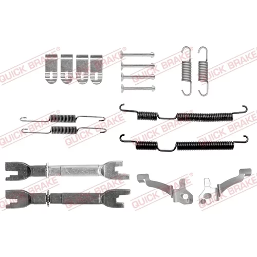 Sada príslušenstva brzdovej čeľuste QUICK BRAKE 105-0045S-02