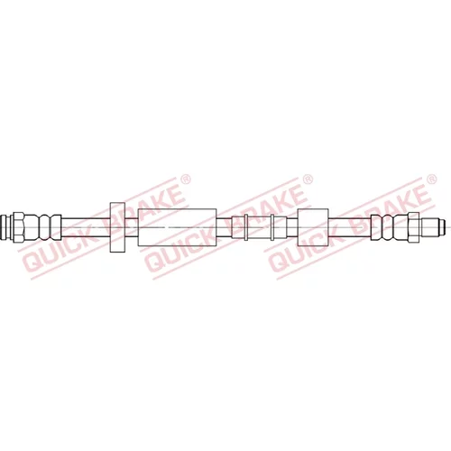 Brzdová hadica QUICK BRAKE 32.832