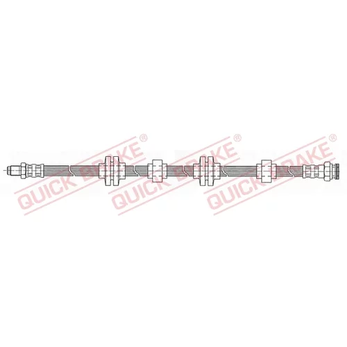 Brzdová hadica QUICK BRAKE 37.902