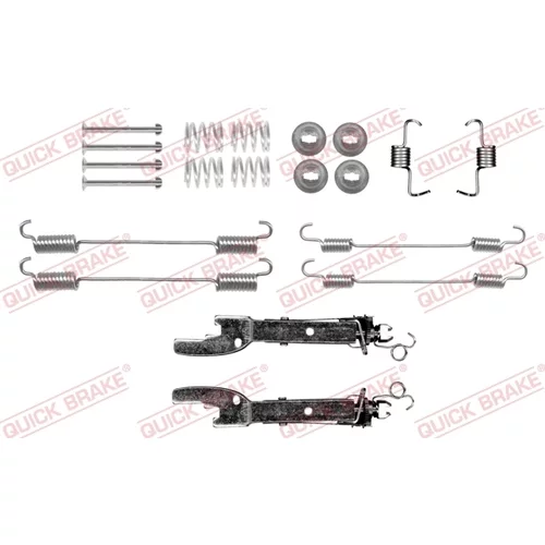 Sada príslušenstva brzdovej čeľuste QUICK BRAKE 105-0059S