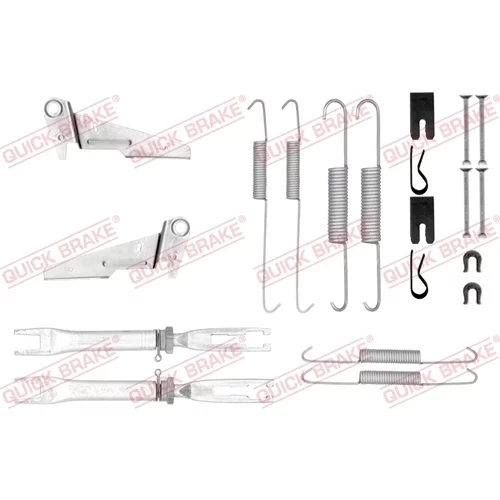 Sada príslušenstva brzdovej čeľuste QUICK BRAKE 105-0854S