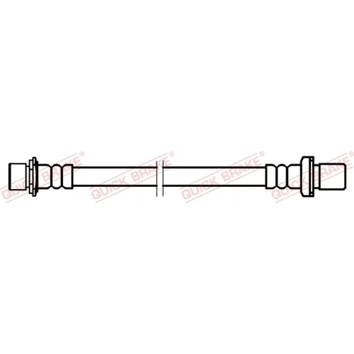 Brzdová hadica QUICK BRAKE 25.099