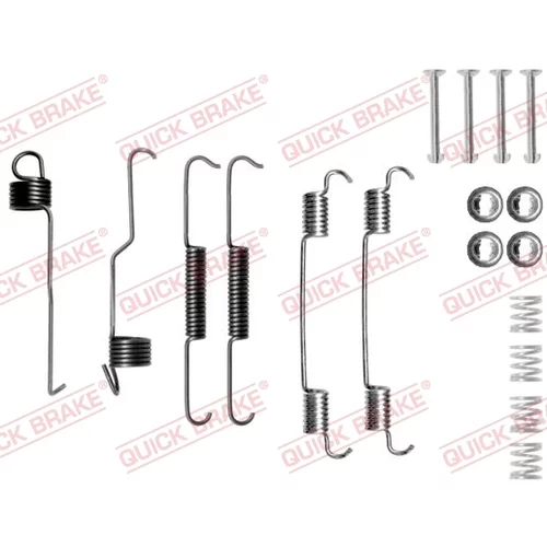 Sada príslušenstva brzdovej čeľuste QUICK BRAKE 105-0804