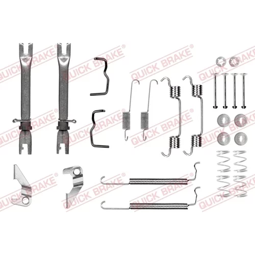 Sada príslušenstva brzdovej čeľuste QUICK BRAKE 105-0849S