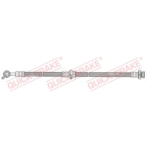 Brzdová hadica QUICK BRAKE 50.824