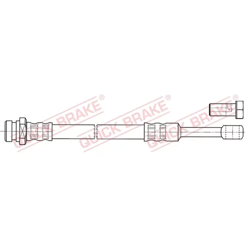 Brzdová hadica QUICK BRAKE 50.071X