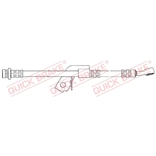 Brzdová hadica QUICK BRAKE 50.867