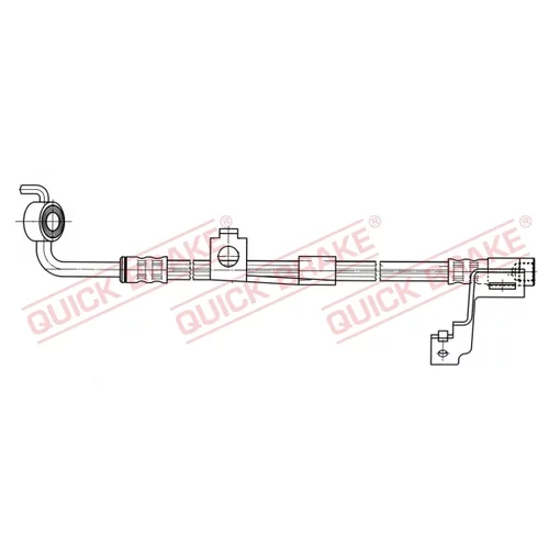 Brzdová hadica QUICK BRAKE 58.913X