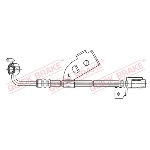 Brzdová hadica QUICK BRAKE 58.915