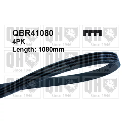 Ozubený klinový remeň QUINTON HAZELL QBR41080