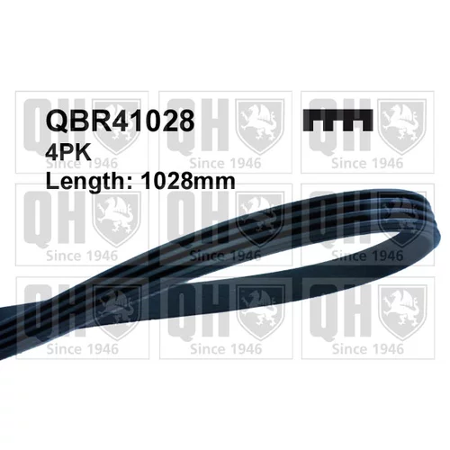 Ozubený klinový remeň QUINTON HAZELL QBR41028