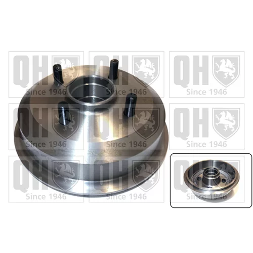 Brzdový bubon QUINTON HAZELL BDR134