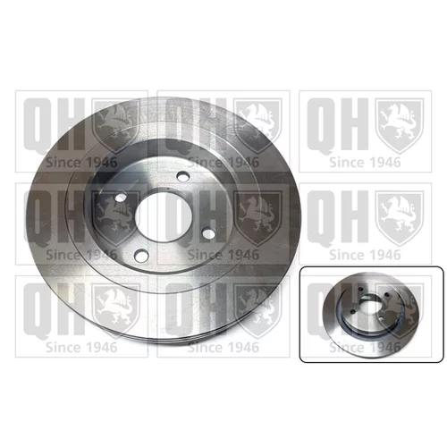 Brzdový kotúč QUINTON HAZELL BDC3807