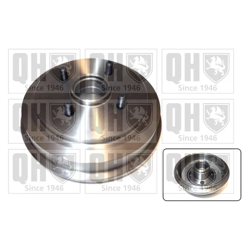 Brzdový bubon QUINTON HAZELL BDR635