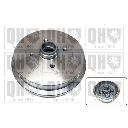 Brzdový bubon QUINTON HAZELL BDR449