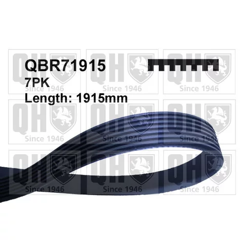 Ozubený klinový remeň QUINTON HAZELL QBR71915