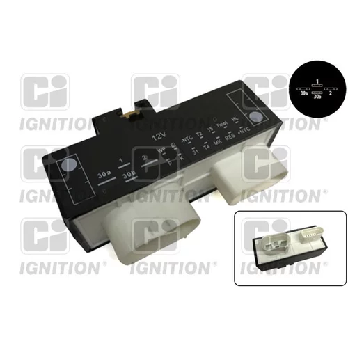 Relé dobehu ventilátora chladenia QUINTON HAZELL XRL314