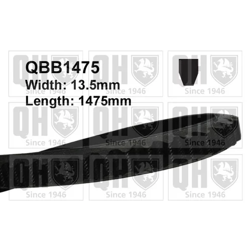 Klinový remeň QUINTON HAZELL QBB1475
