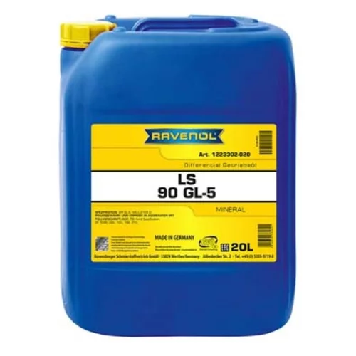 Olej do diferenciálu RAVENOL LS 90 20L