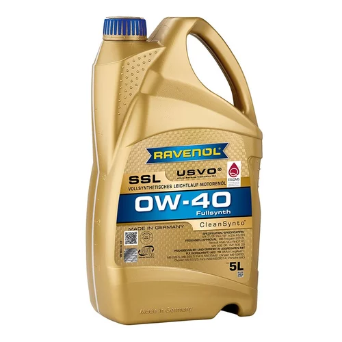Motorový olej RAVENOL SUPER SYNTHETIK SSL SAE 0W-40 5L
