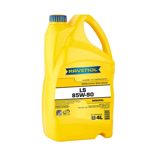 Prevodový olej Sperrdiffential Hyp. Getriebeöl LS SAE 85W-90 GL-5 4L /RAVENOL/