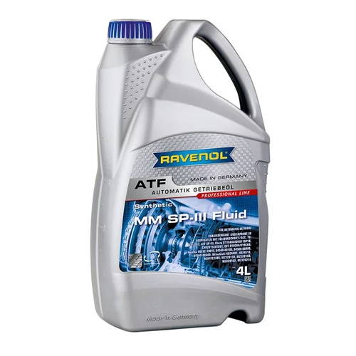 Olej do automatickej prevodovky RAVENOL ATF MM SP-III FLUID 4L