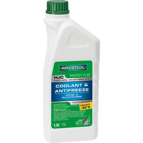 Nemrznúca kvapalina riedená RAVENOL HJC -40°C FL22 1,5L