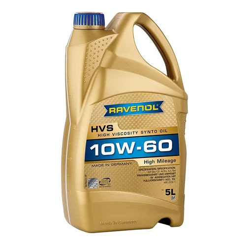 Motorový olej RAVENOL HVS HIGH VISCOSITY SYNCO SAE 10W-60 5L