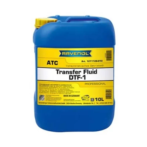 Olej do manuálnej prevodovky TRANSFER FLUID DTF-1 10L /RAVENOL/