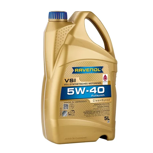 Motorový olej RAVENOL VSI SAE 5W-40 5L